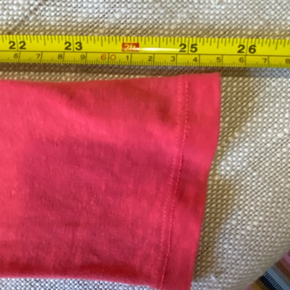 Life Is Good Red Cotton Peace Love Holiday Festive Long Sleeve T-Shirt-Sz-M - Picture 14 of 16